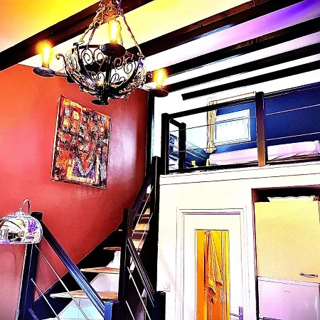 Mezzanine/jardin/terrasse Village Naturiste Apartmán *