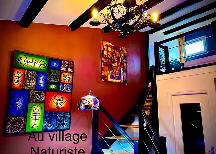 Appartement Mezzanine/jardin/terrasse Village Naturiste *